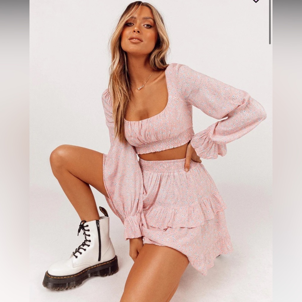 Princess Polly Susanna Set Blush - 2